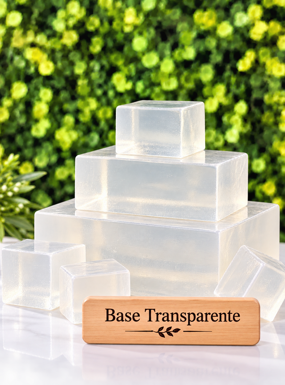 Base de jabón de glicerina Transparente 1 kilo